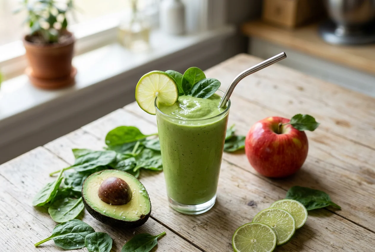 Avocado-Kombucha-Smoothie