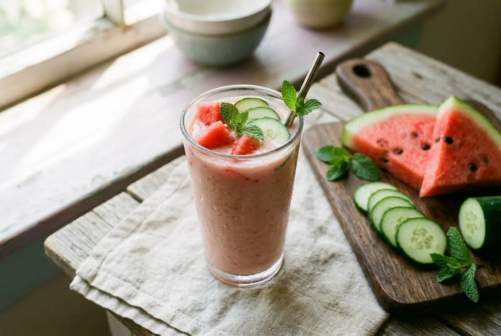 Melonen-Gurken-Lassi