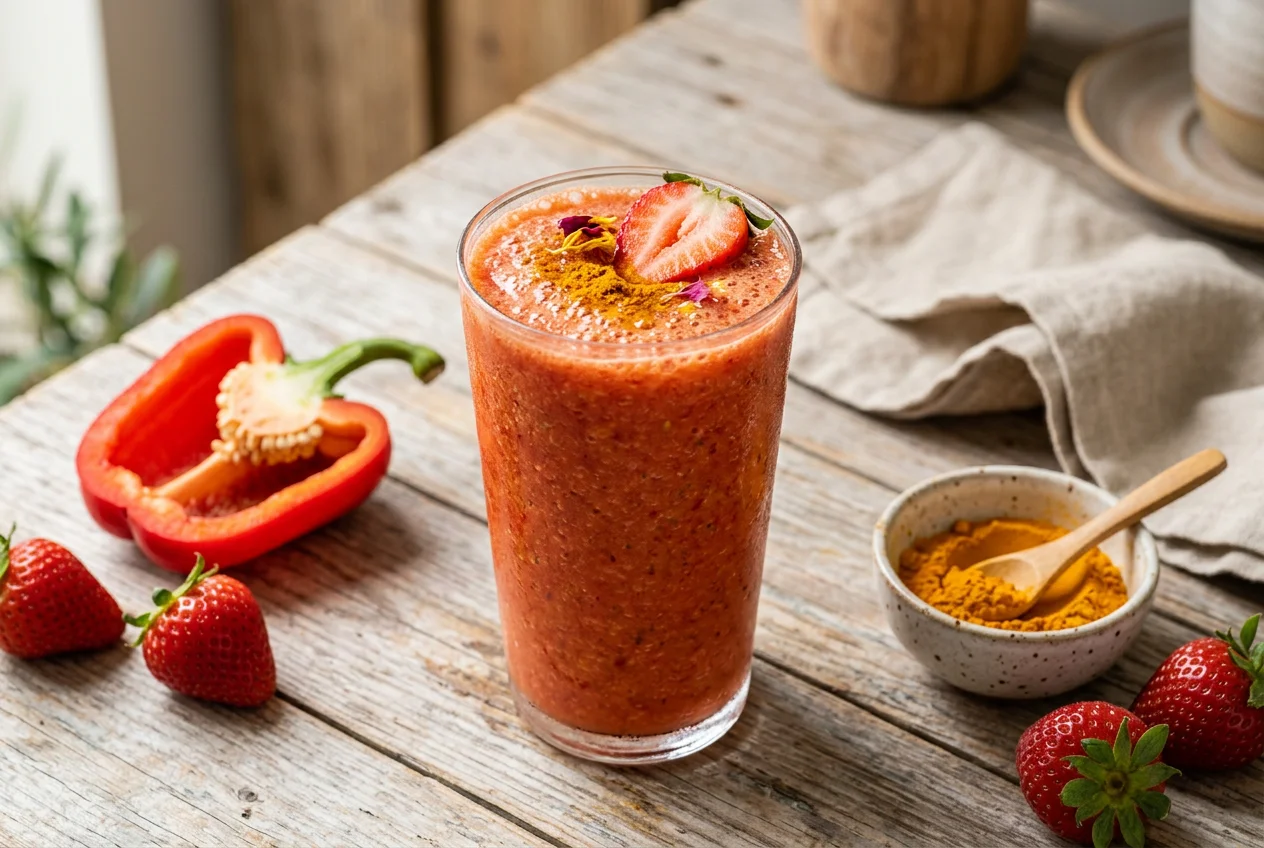 Paprika-Kurkuma-Smoothie