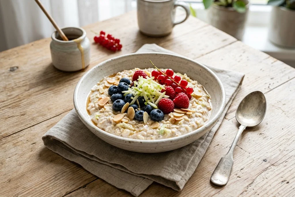Beerenmüsli nach Bircher Art